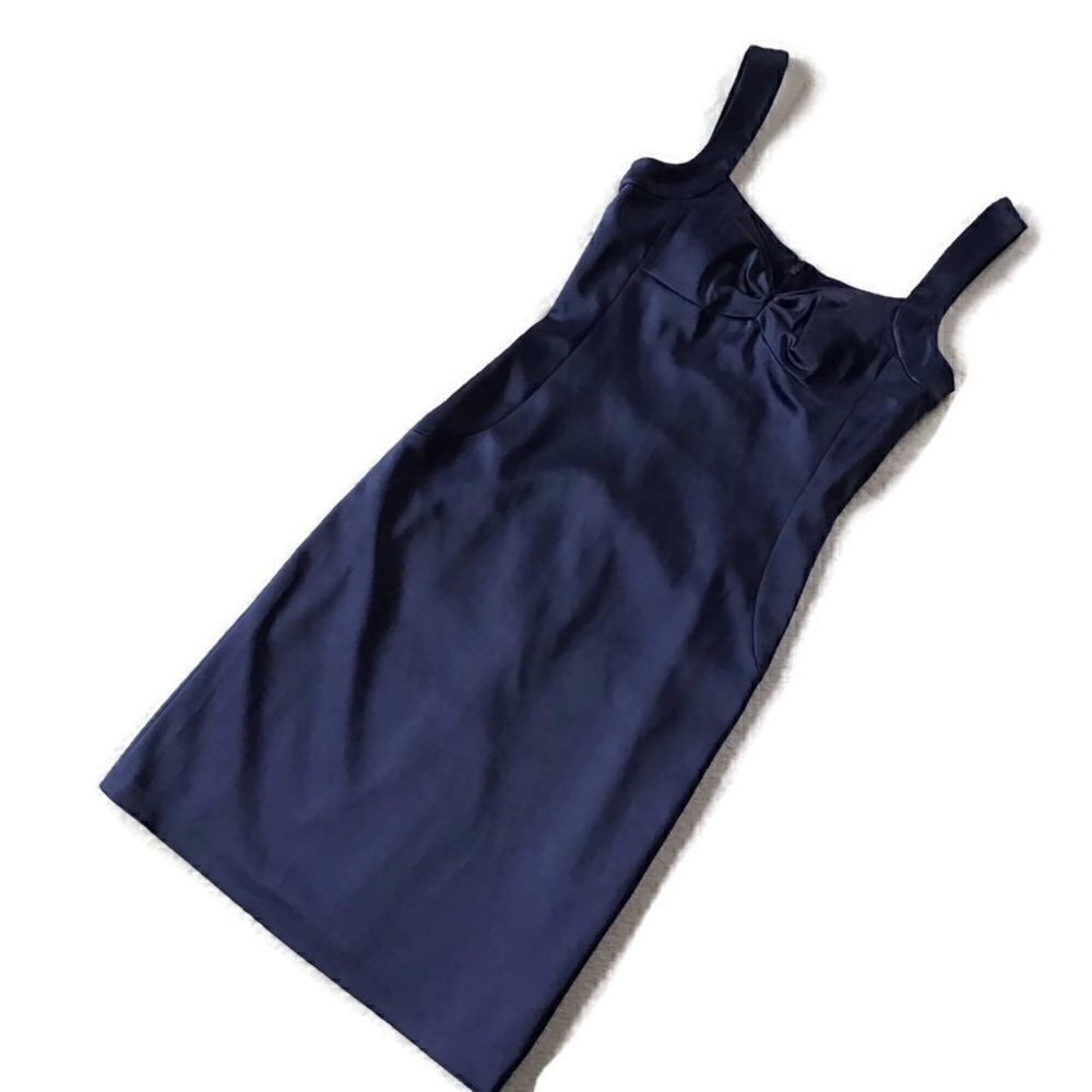 JAX Satin Sweetheart Formal Cocktail Sheath Dress